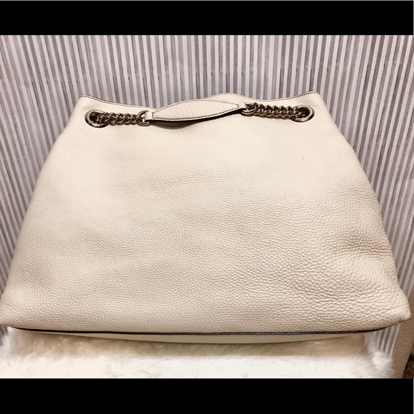 Gucci Off-White Soho Leather Bag - Picture 3 of 9